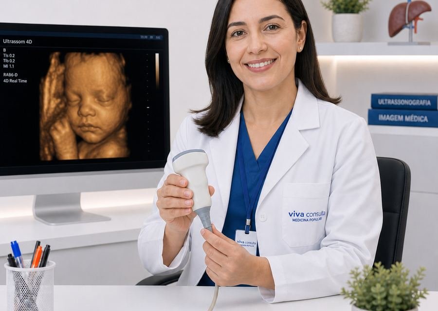 Ultrassom 4D bebê em tempo real Ribeirão Preto