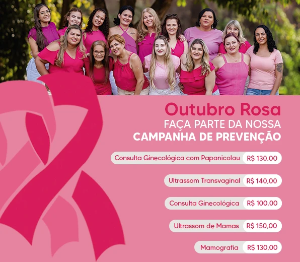 Campanha Outubro Rosa 2025 - Viva Consulta