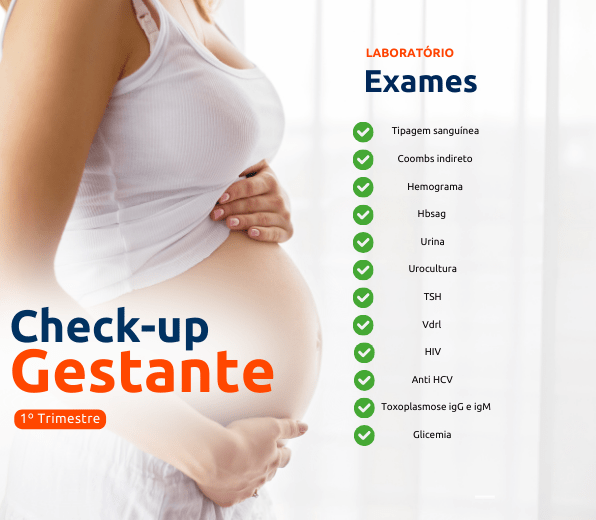 Check-up Gestante - 1º Trimestre